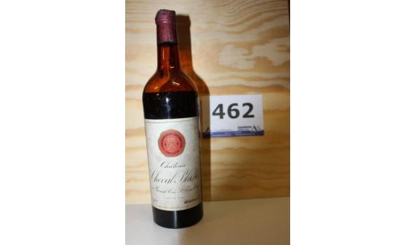 fles à 75cl wijn Chateau Blanc 1er Grand Cru St Emilion 1955